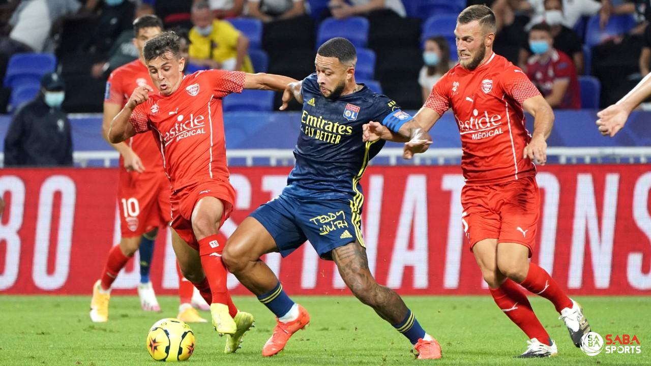 Hoà Nimes, Lyon rớt xuống thứ 10 tại Ligue 1