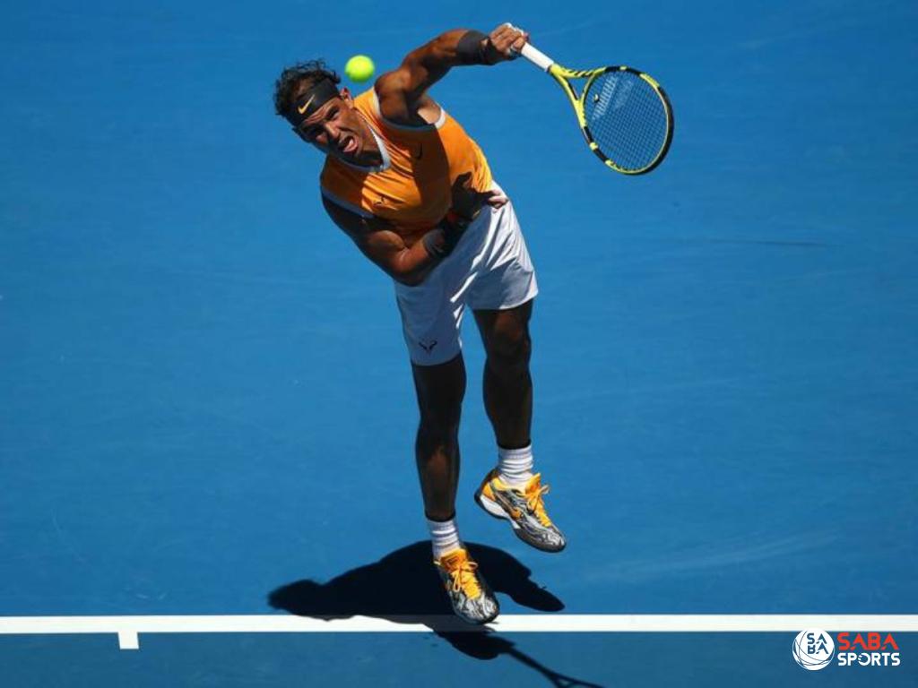 Cú giao bóng của Nadal đang có độ nảy khó chịu hơn trước