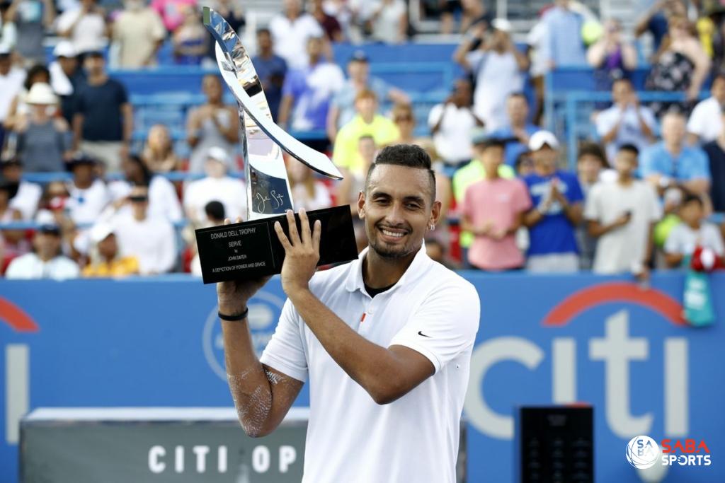 Nick Kyrgios đoạt chức vô địch Citi Open năm 2019