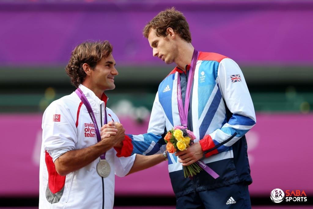 Federer đã vuột mất HCV Olympic London vào tay VĐV nước chủ nhà Andy Murray