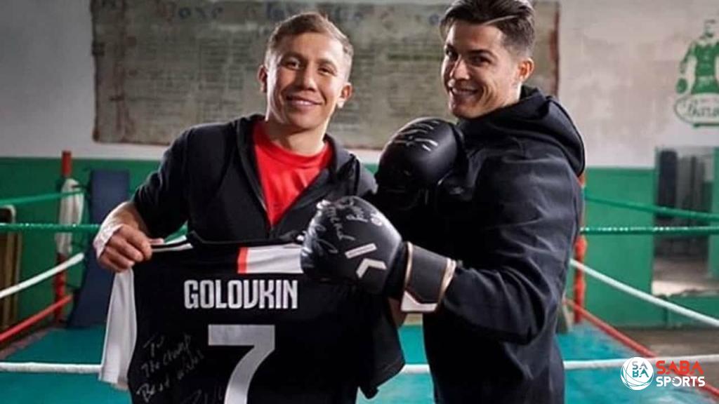 Siêu sao Bồ Đào Nha và nhà vô địch thế giới Gennady Golovkin