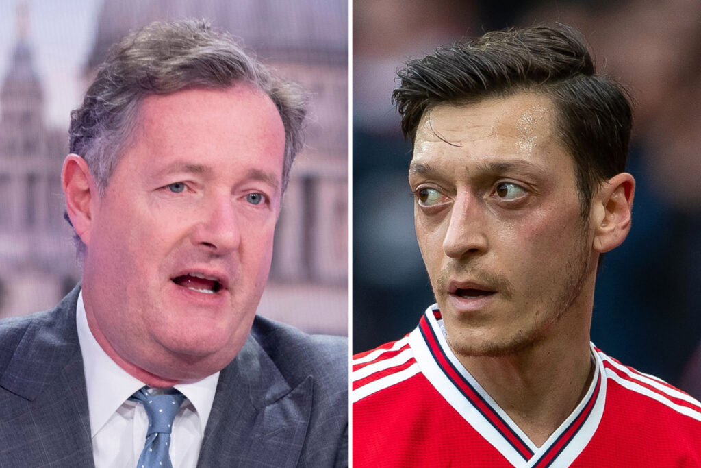 Ozil và Morgan gây chuyện với nhau từ ngày cầu thủ còn ở Anh