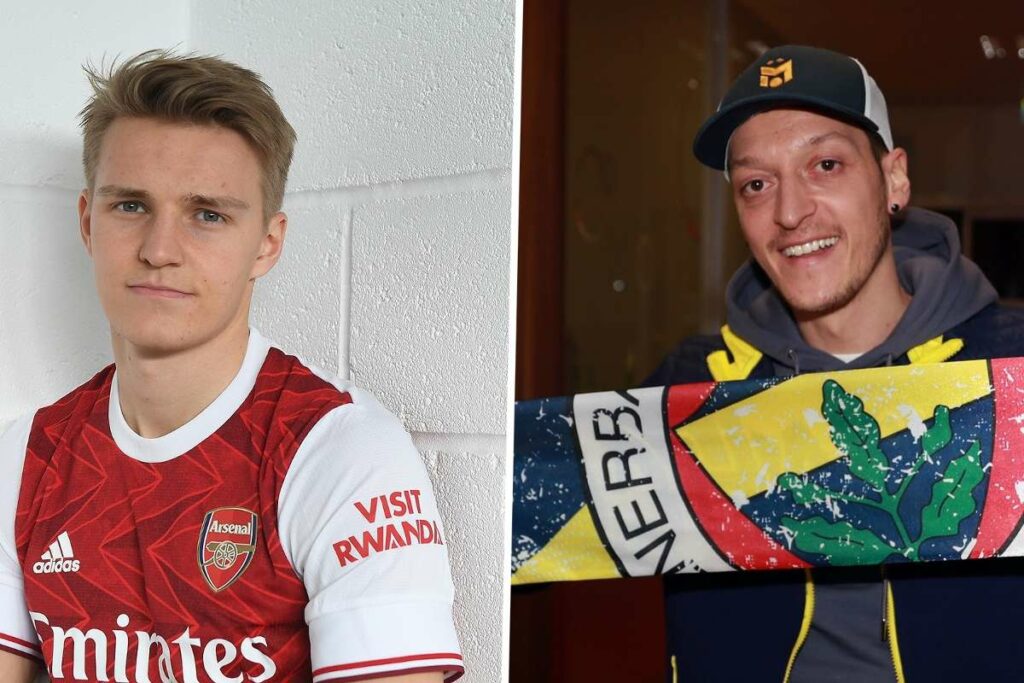 Odegaard thậm chí còn được coi là giỏi hơn cả Ozil