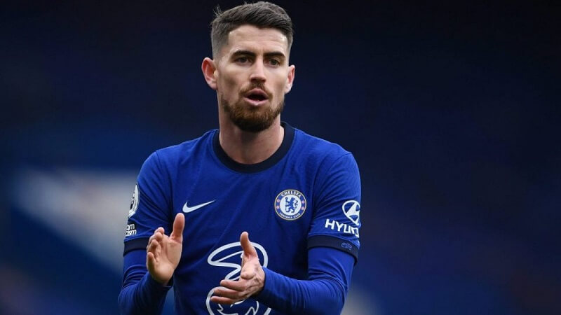 Jorginho đang chơi mùa thứ 3 ở Chelsea. (Ảnh: Twitter)