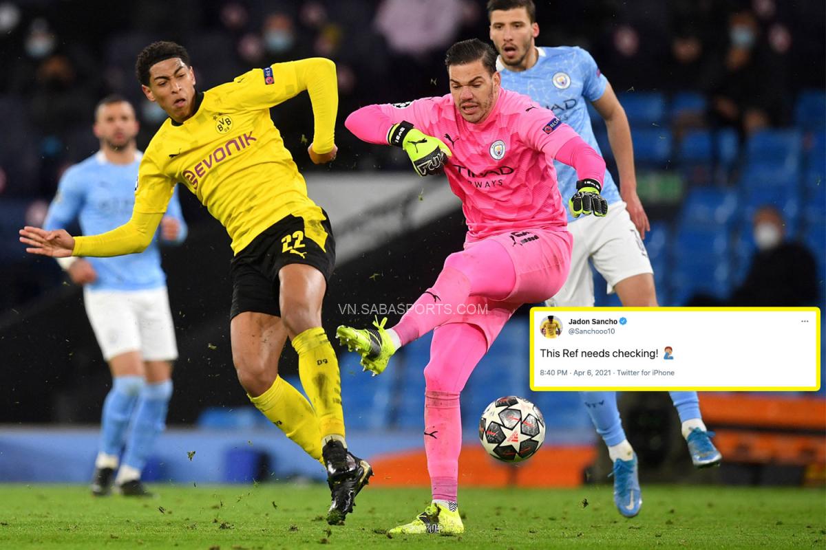 Trọng tài nhận mưa chỉ trích vì ‘thiên vị’ Man City