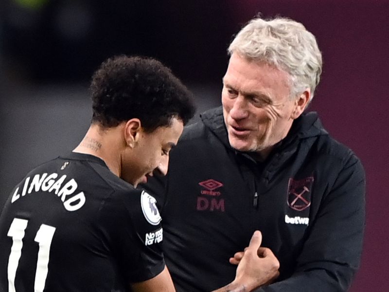 Lingard đang rất thăng hoa khi làm việc cùng thầy cũ Moyes