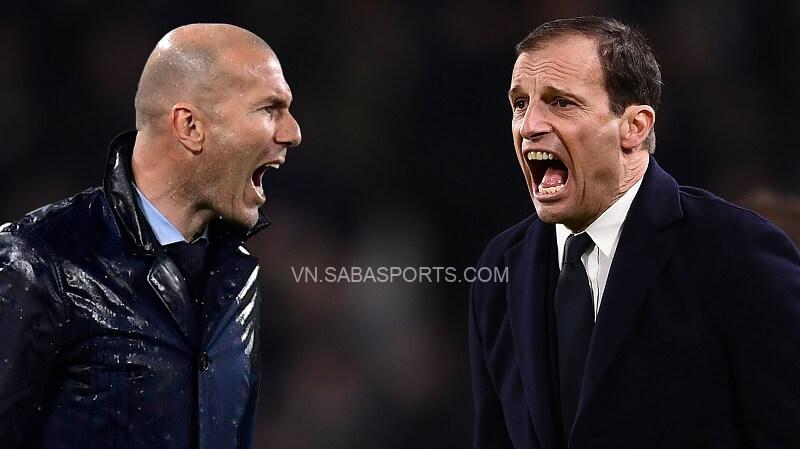 Allegri không tiếp quản chiếc ghế của Zidane. (Ảnh: Twitter)
