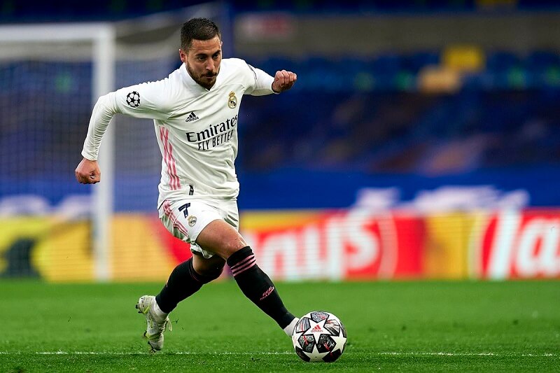 Hazard phải nỗ lực nhiều hơn. (Ảnh: Managing Madrid)