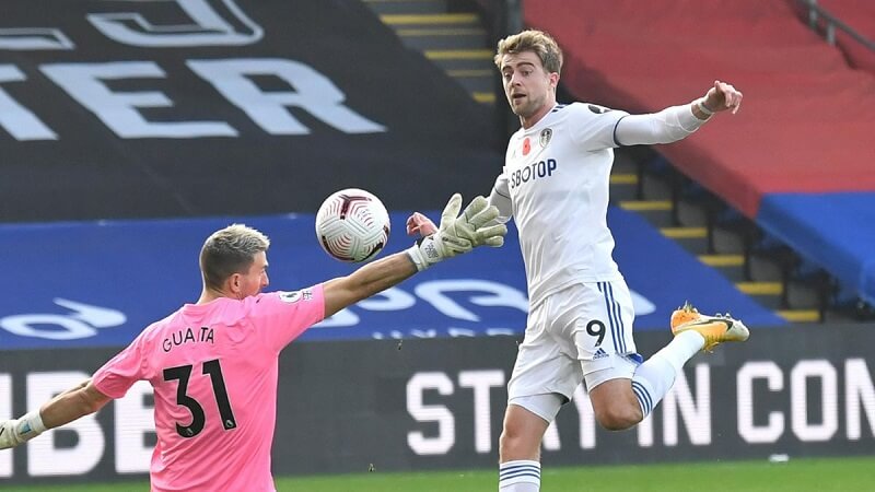 Bamford đứng thứ 6 trong danh sách Vua phá lưới Premier League 2020/21. (Ảnh: Eurosport)