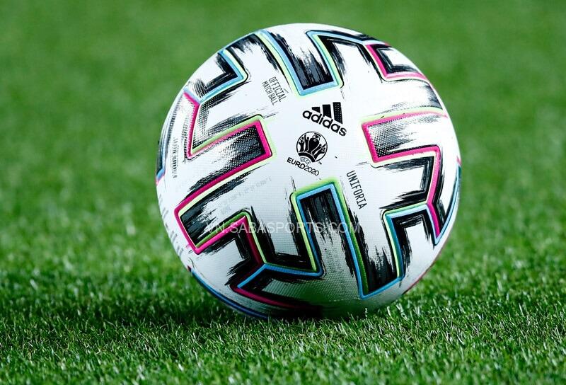 Quả bóng được dùng tại giải vô địch châu Âu năm nay. (Ảnh: Twitter)