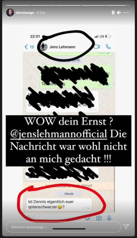 Tin nhắn cựu thủ môn ĐT Đức gửi