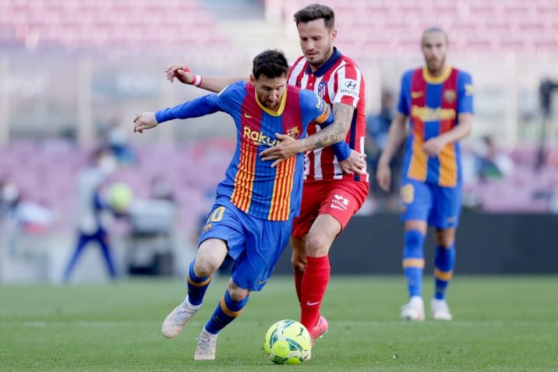 Barcelona không thi đấu vượt trội trước Atletico
