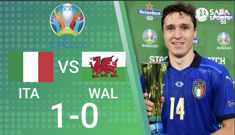 Ý vs Xứ Wales - bảng A Euro 2020