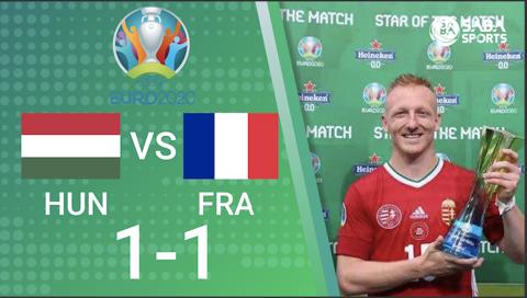 Hungary vs Pháp - bảng F Euro 2020