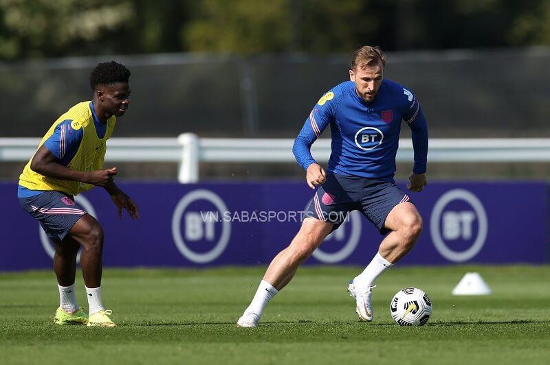 Kane tích cực tập luyện. (Ảnh: Twitter)