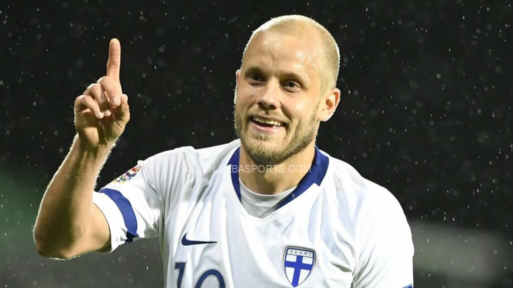 Pukki là niềm hy vọng của Phần Lan. (Ảnh: Twitter)