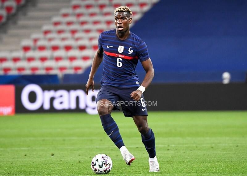 Pogba đã có 1 lần kiến tạo. (Ảnh: Twitter)