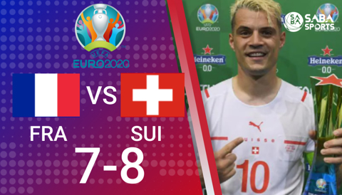 Pháp vs Thụy Sĩ - vòng 1/8 Euro 2020