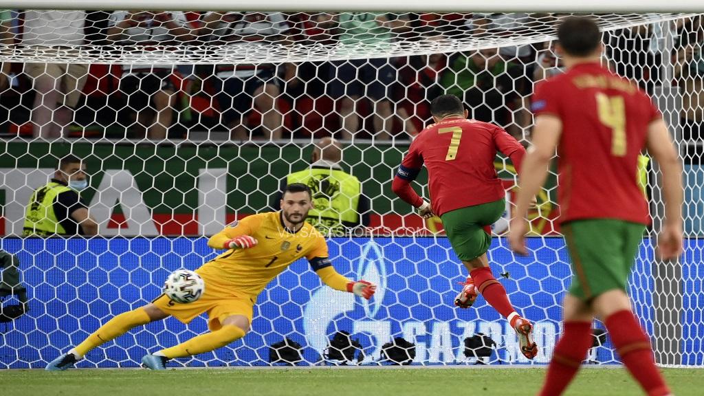 Ronaldo đã không còn tịt ngòi trước ĐT Pháp