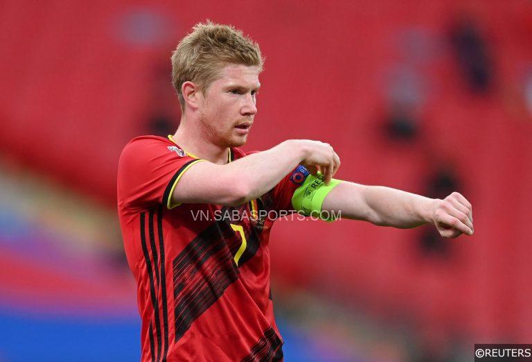 Bruyne vẫn nằm trong kế hoạch của Bỉ tại Euro 2020