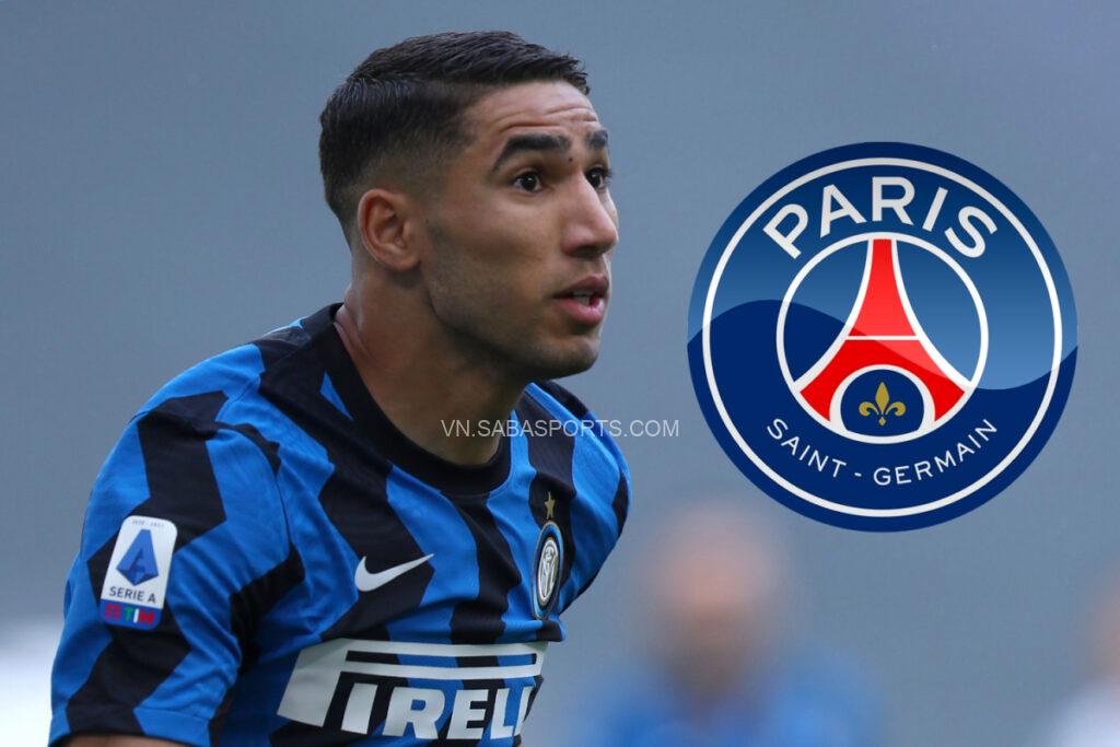 PSG đã đưa ra lời đề nghi đầu tiên cho Hakimi