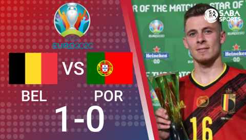Bỉ vs Bồ Đào Nha - vòng 1/8 Euro 2020