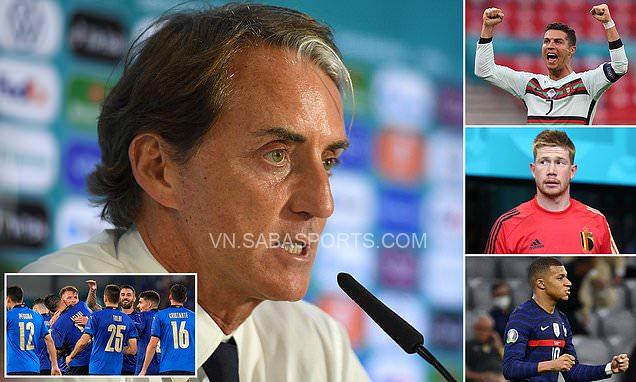 Mancini chỉ ra những đối trọng của tuyển Ý ở Euro 2020