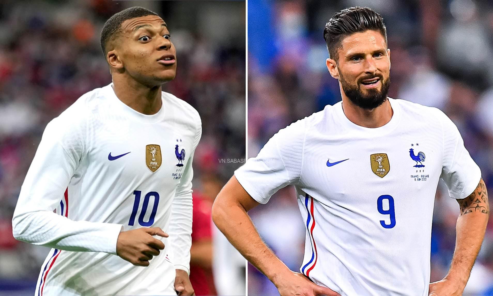 Mbappe nổi giận với Giroud ngay trước thềm Euro