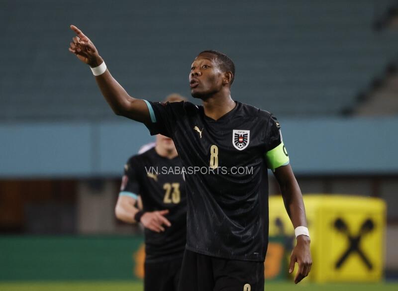 Alaba ghi dấu ấn bởi những pha tấn công cánh