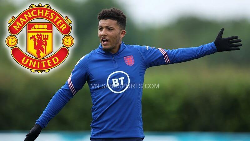 Sancho sẽ là người của Manchester United từ mùa giải 2021/22. (Ảnh: Mirror)