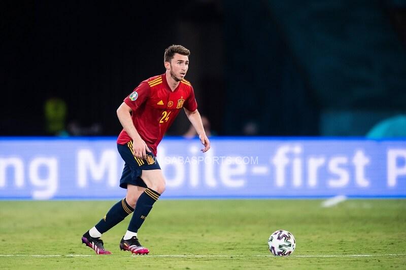 Laporte đang là vua chuyền bóng ở Euro 2020. (Ảnh: Football Espana)