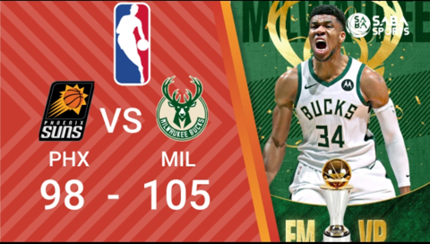 Bucks vs Suns - Chung kết NBA 2021 - Game 6