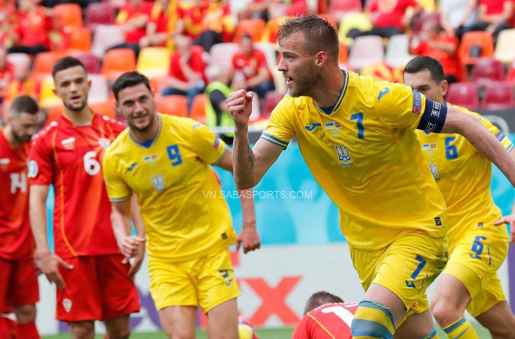 Yarmolenko đang là niềm hy vọng của Ukraine trước ĐT Anh