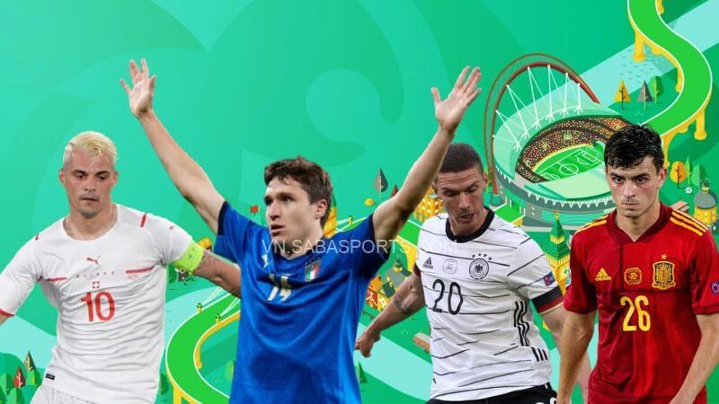 Top 7 trận đấu hay nhất Euro 2020