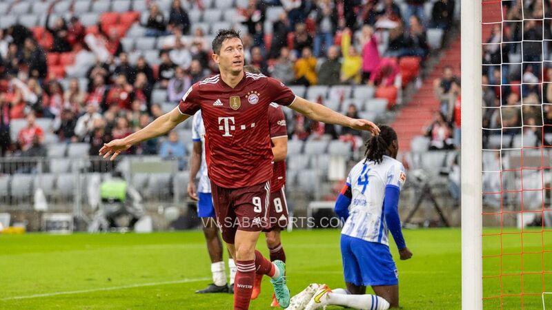 Bayern Munich hủy diệt Hertha Berlin bằng chiến thắng 5 sao