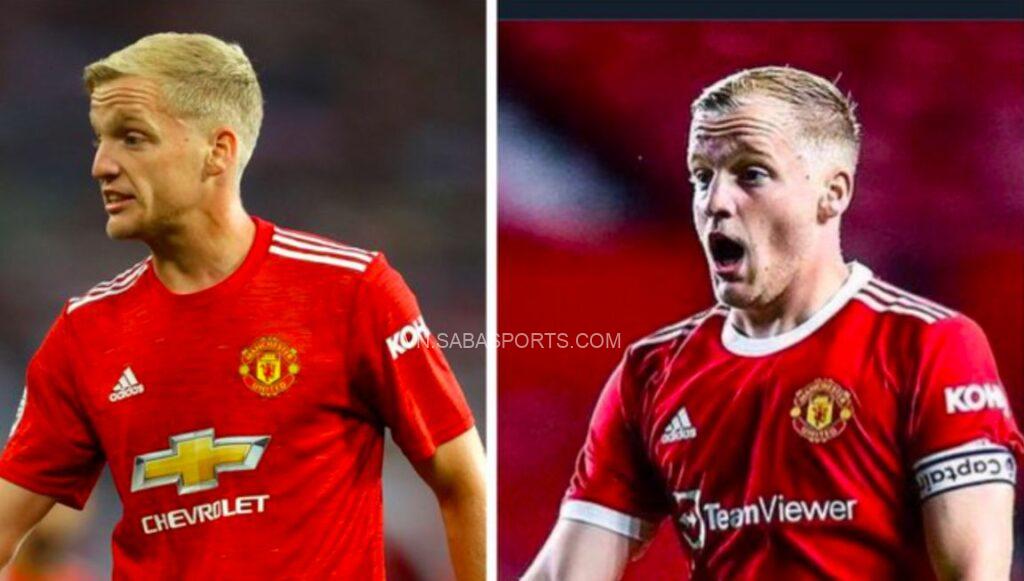 Thể hình của Van de Beek đã được cải thiện so với khu vừa đến MU