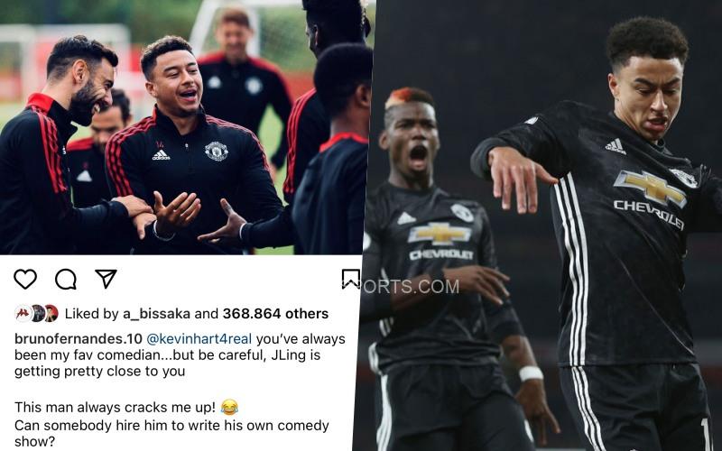 Bài đăng của Bruno về Lingard