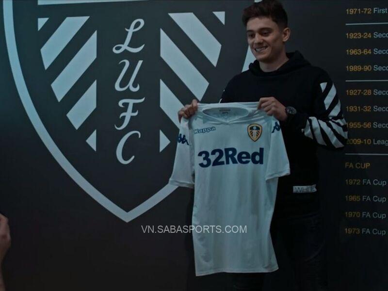 Hình ảnh Dan James ở rất gần với việc gia nhập Leeds United vào năm 2019