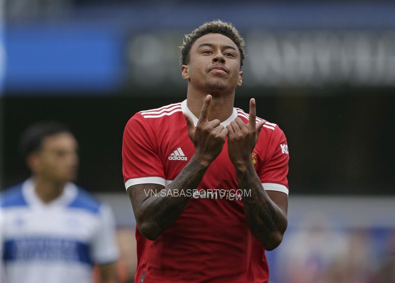 Lingard đã có những trận giao hữu tiền mùa giải chơi tốt cho Man United