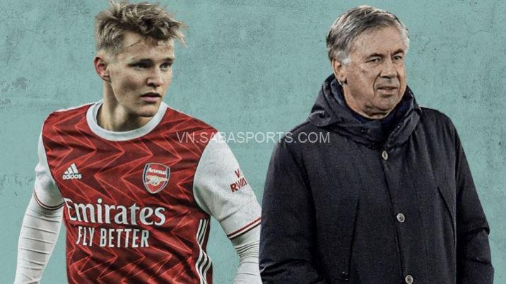 Nếu ở lại Real, Odegaard muốn HLV Ancelotti đảm bảo suất đá chính thay vì phải cạnh tranh