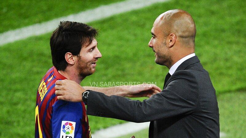 Pep Guardiola phủ nhận khả năng tái hợp Messi