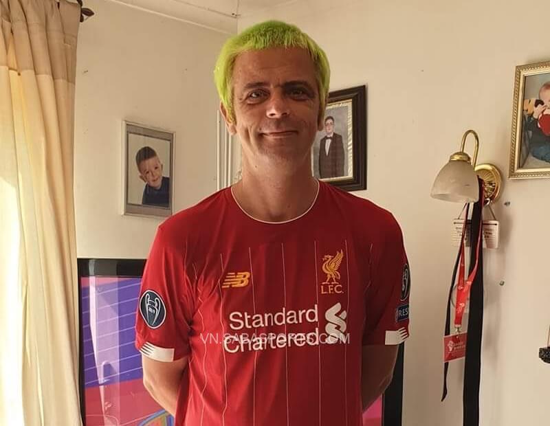 Có thể thấy McCluskey là 1 fan Liverpool