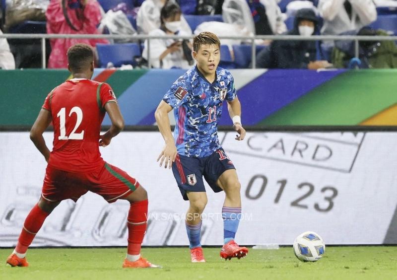 Ritsu Doan dù đã được tung vào sân nhưng không để lại nhiều dấu ấn