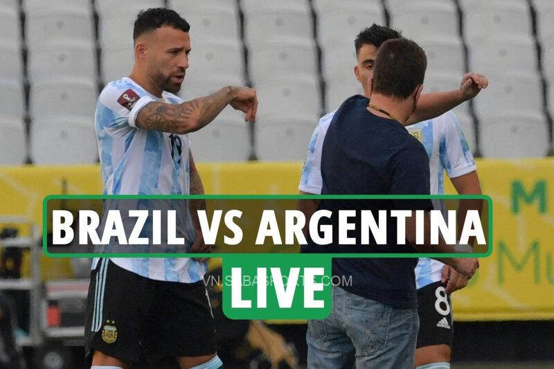 Trận đấu bị gián đoạn chỉ sau vài phút đầu tiên