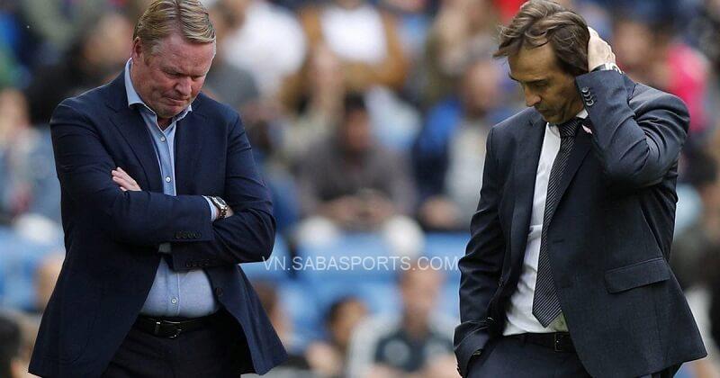 Koeman và Lopetegui không trụ được lâu.