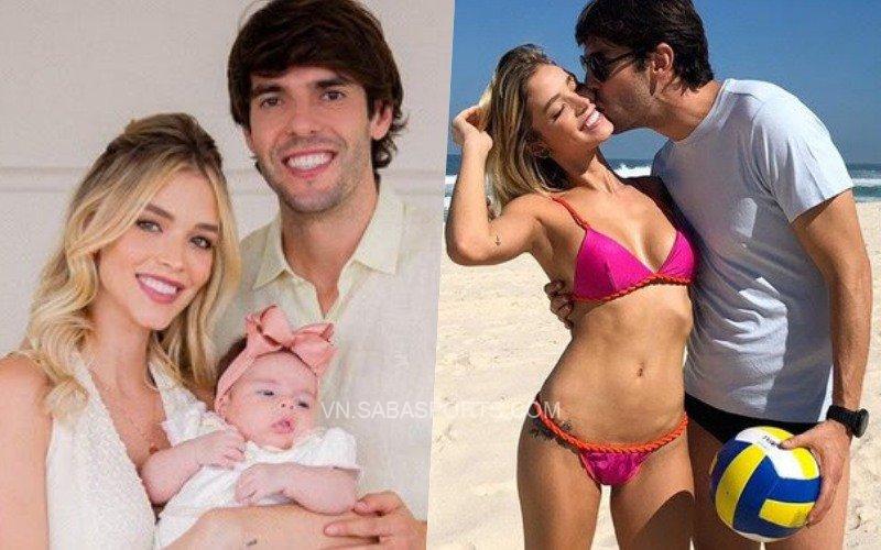 Hậu chia tay Caroline, Kaka hạnh phúc bên Carolina