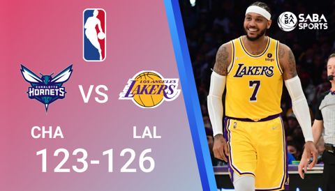 Lakers vs Hornets - NBA 2021/22