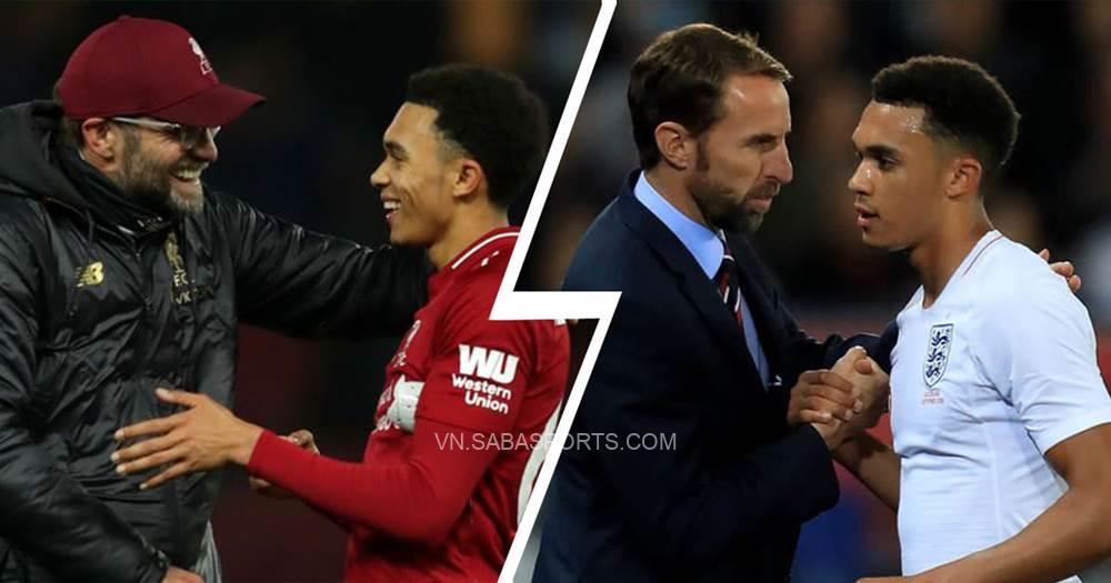 Trò cưng Arnold của Klopp lại không được Southgate trọng dụng