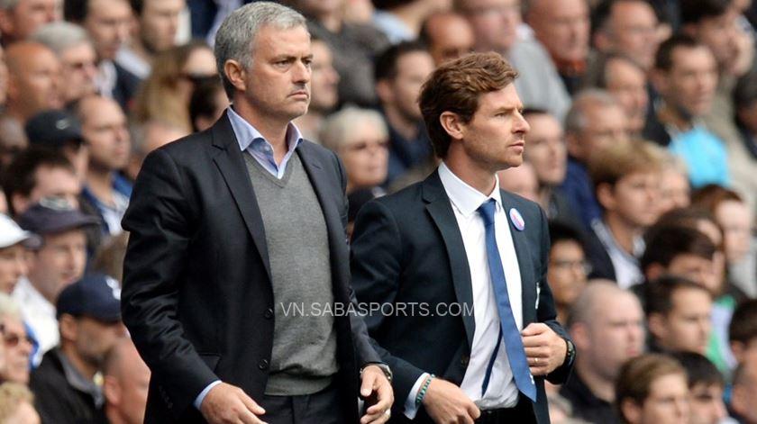 Mourinho và Villas Boas từng là thầy trò lẫn đối thủ