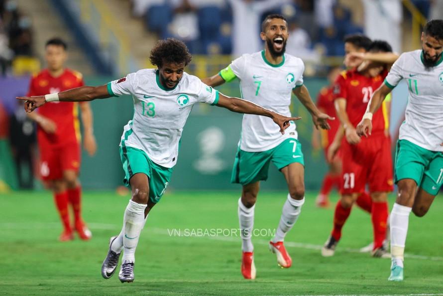 ĐT Ả Rập Xê Út hiện giành 13/15 điểm tuyệt đối